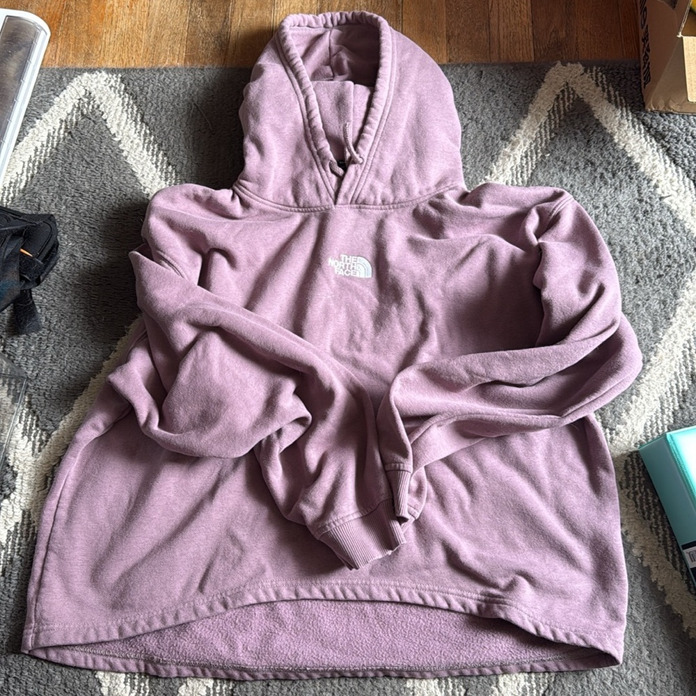 Women’s north face high low hoodie - Picture 2 of 2